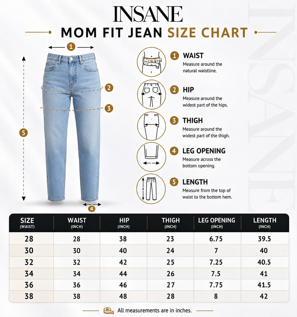 Off-White Mom Fit Jeans